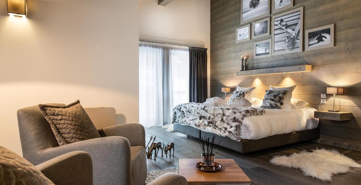The penthouse for rent in Courchevel 1650 Moriond