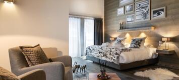 The penthouse for rent in Courchevel 1650 Moriond
