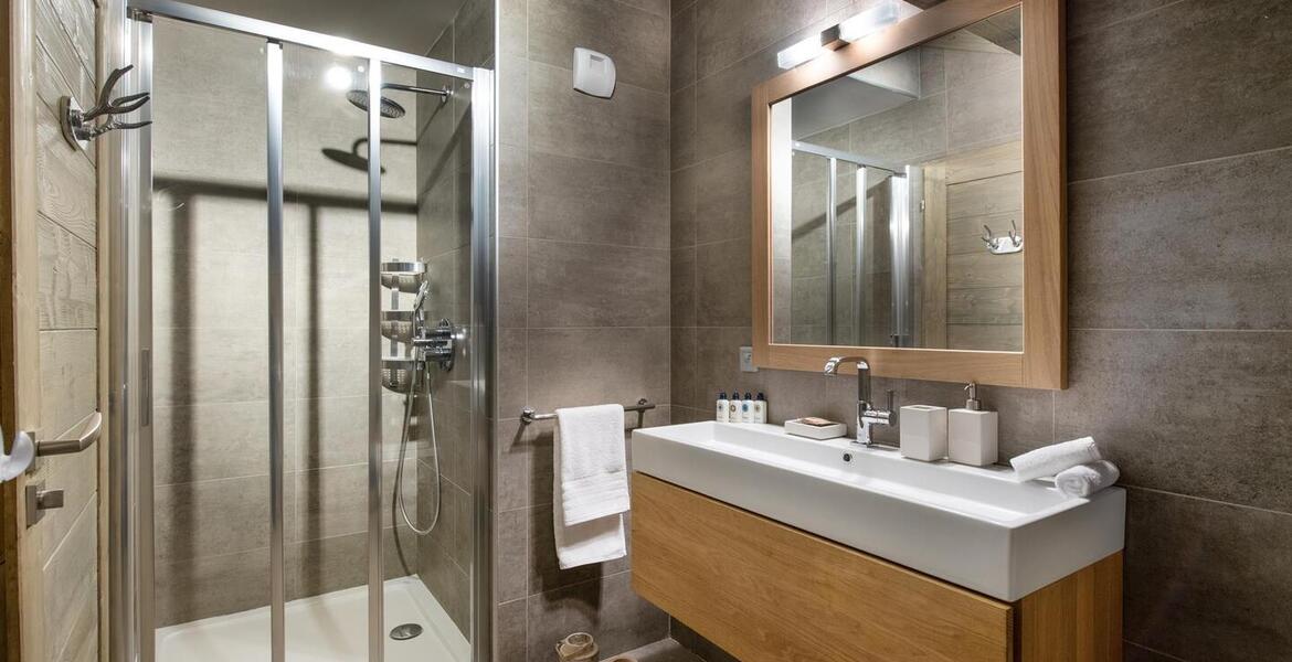 The penthouse for rent in Courchevel 1650 Moriond