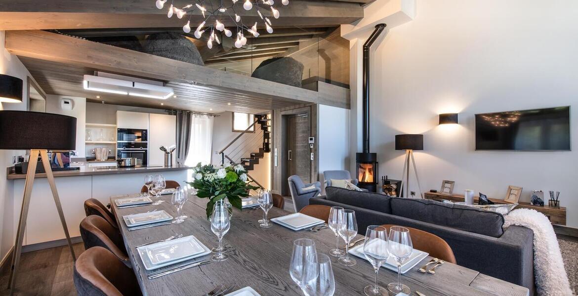 The chalet, located on the Residence for rent