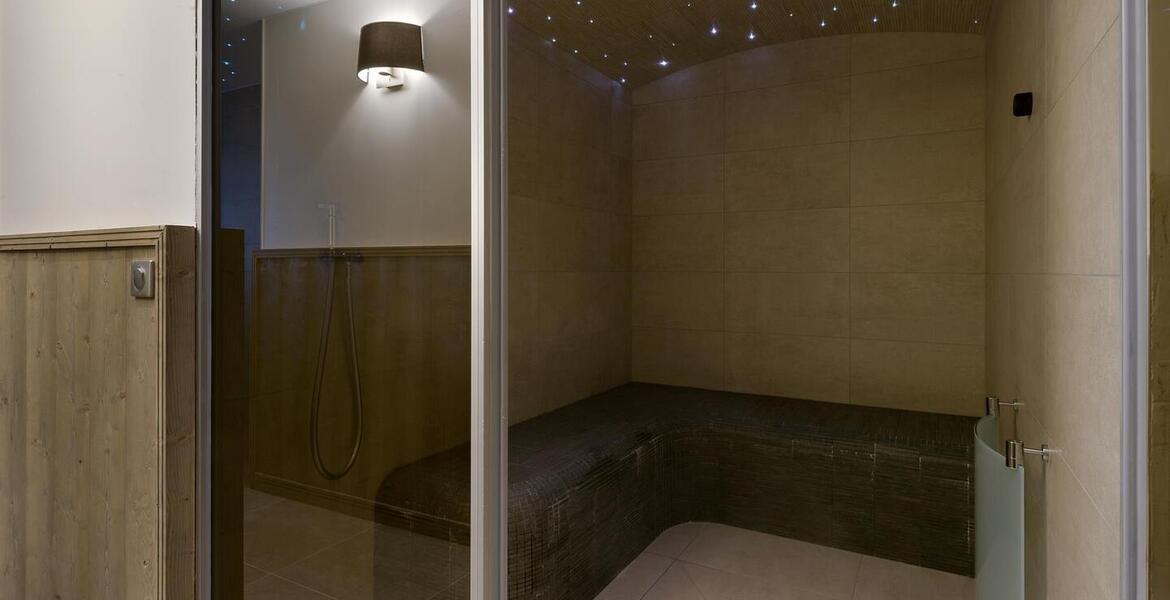 The penthouse, located in Courchevel 1650 Moriond for rent