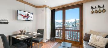 This cosy apartment for rental is located in Courchevel 1650