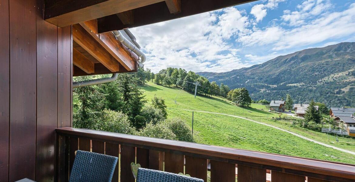This beautiful apartment of 84m² for rental in Méribel 