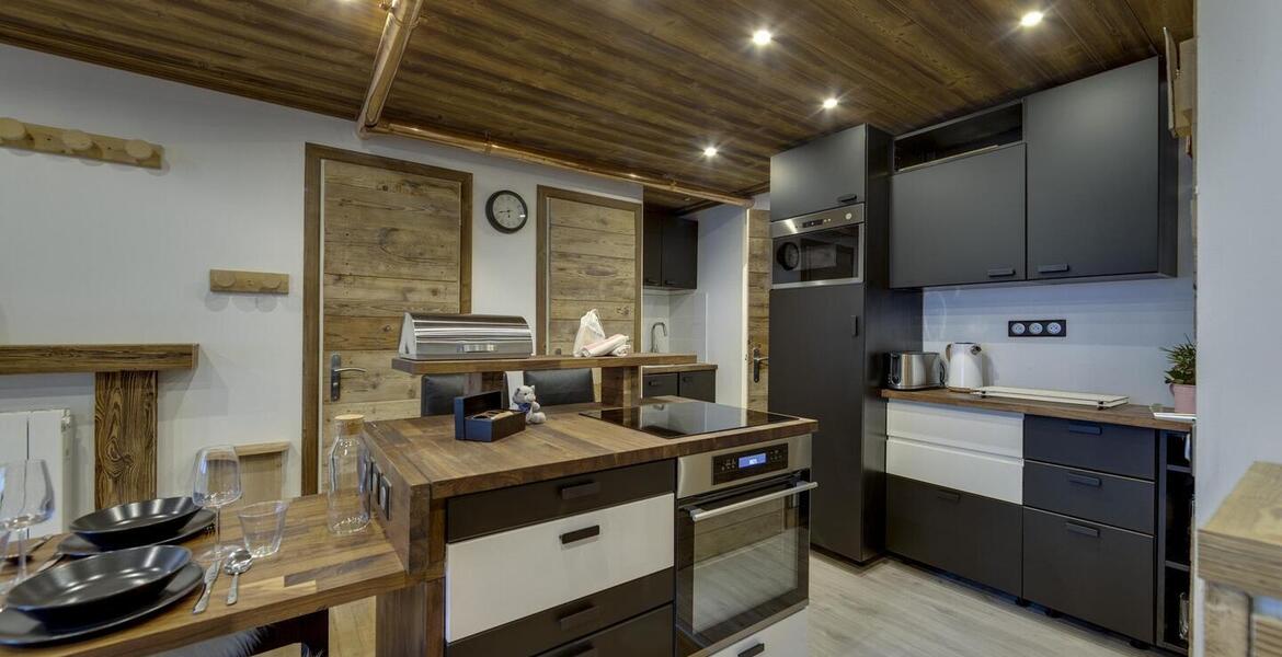 One bedroom apartment in Val d'Isere Le Crêt, 53 sqm for 4 