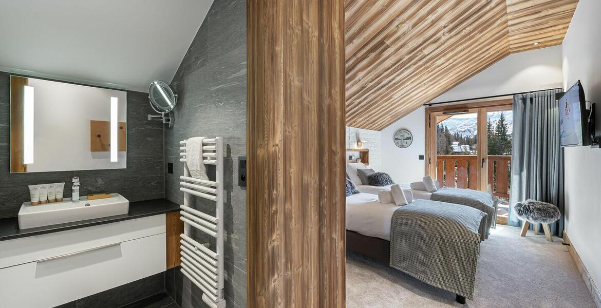 Duplex Apartment for rent in Méribel Station of 134m² 