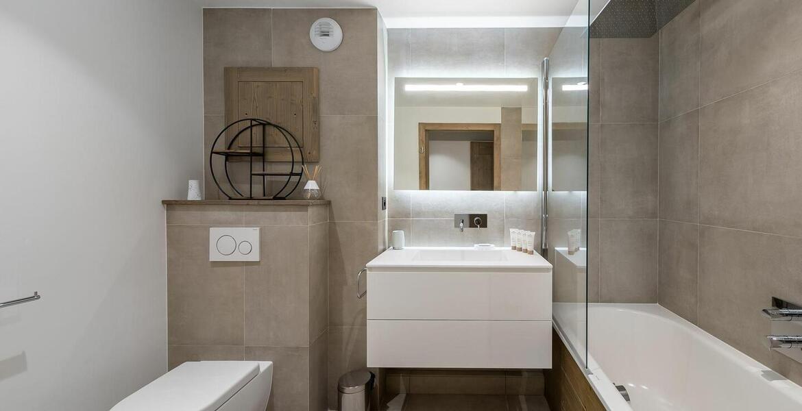 This apartment in Méribel Station is a spacious 120m² apartm