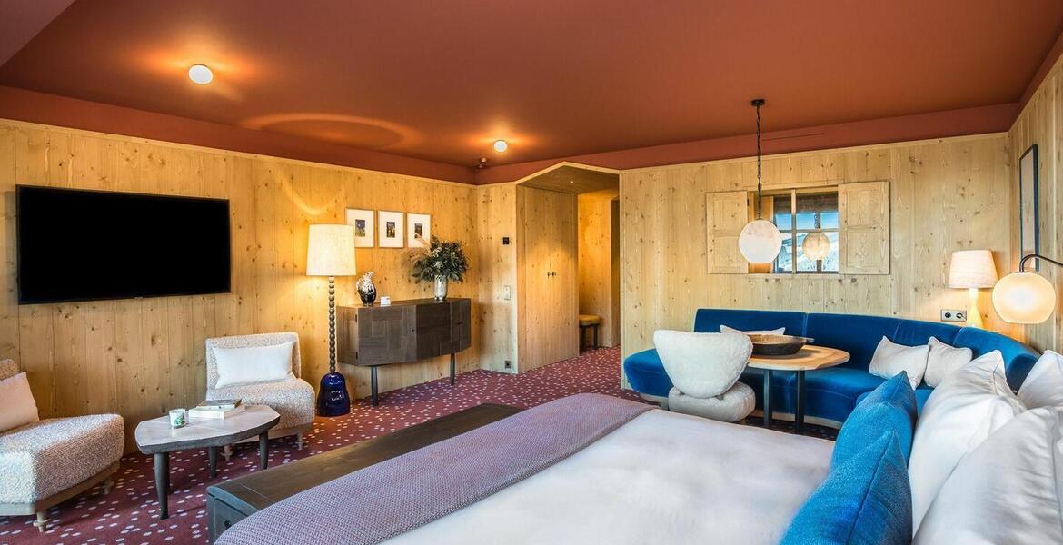 Chalet for rent in Méribel Station with 590 sqm 4 bedrooms