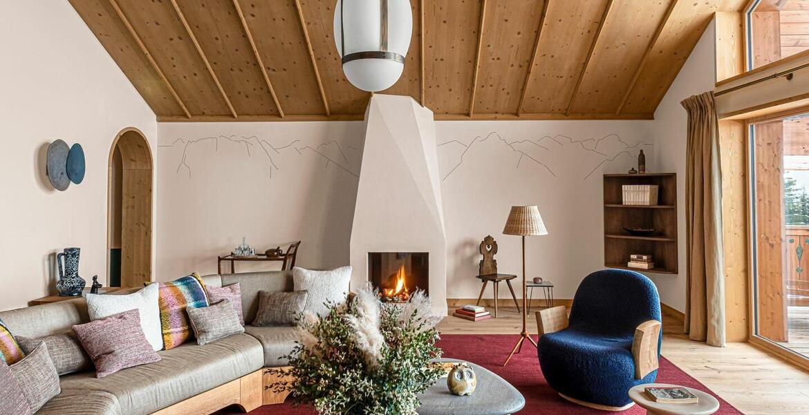 590 sqm Chalet for rent in Méribel Station with 4 bedrooms 