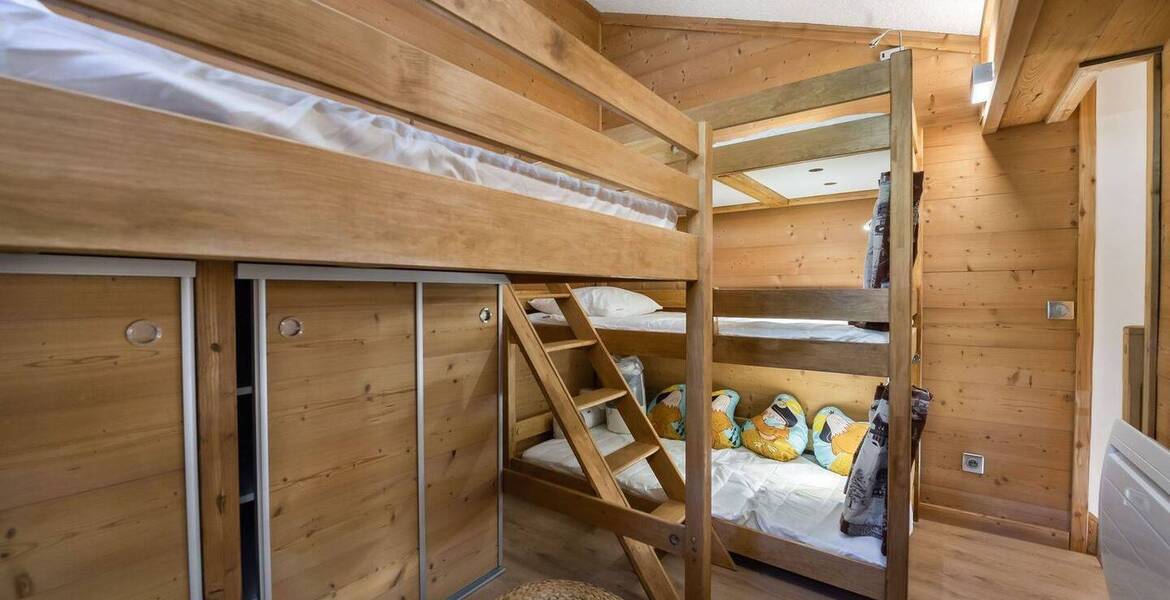 One bedroom duplex apartment for rent in Val d'Isere of 36m²