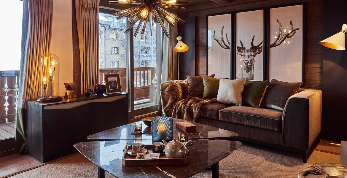 Four bedroom apartment for rent in Courchevel 1850