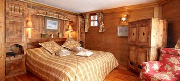 Chalet for rent in Jardin Alpin Courchevel 1850 4 bedrooms
