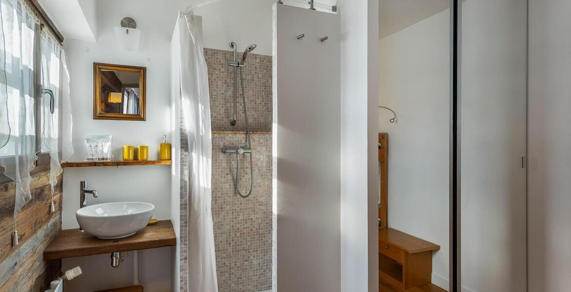 Apartment in Rochebrune, Megève with 2 bedrooms and 53 sqm