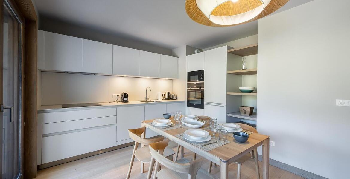 64 sqm 2 bedroom apartment in Rochebrune, Megeve for rent
