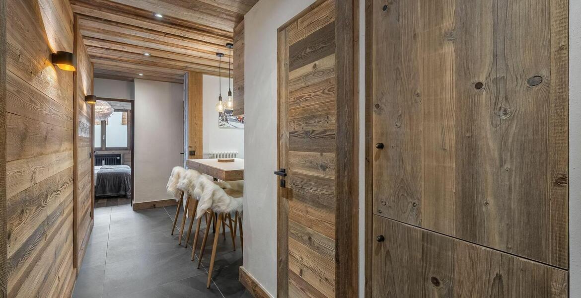 Charming recently renovated apartment for rent in Megeve