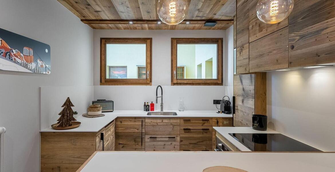 Charming recently renovated apartment for rent in Megeve