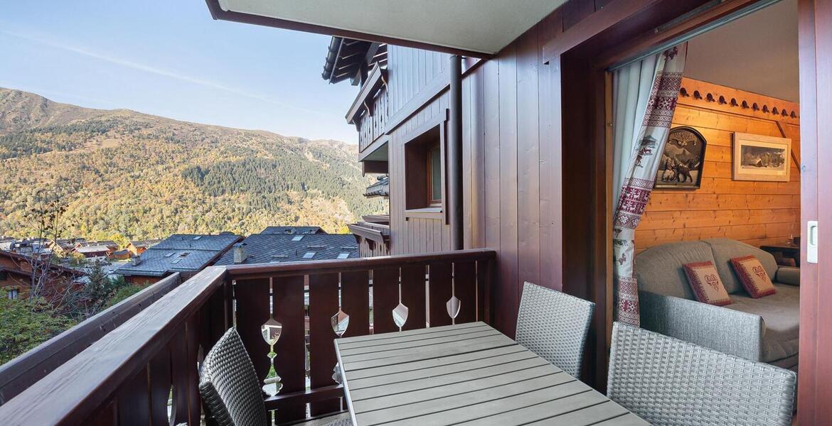 Apartment from rent in Méribel Village with 2 bedrooms 39sqm