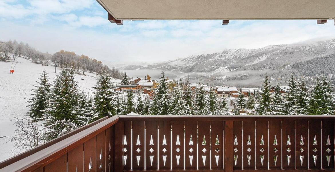 This charming 38 m² apartment in Méribel Village 2 bedrooms