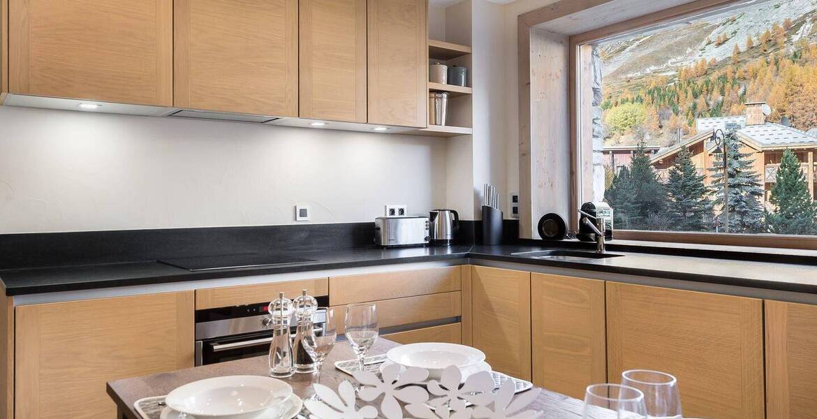 Duplex Apartment in Val d'Isère for rent with two bedrooms 