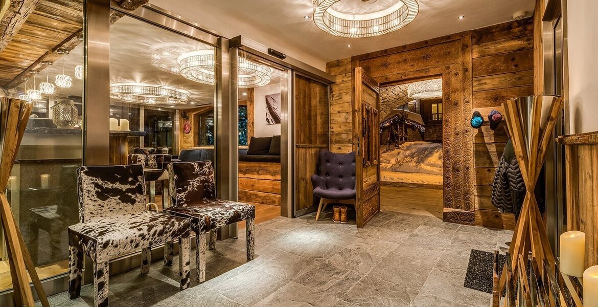 Unique chalet for rent in Val d’Isère with 500m2 