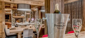 This duplex for rent with 5 bedrooms in Val d’Isere for rent