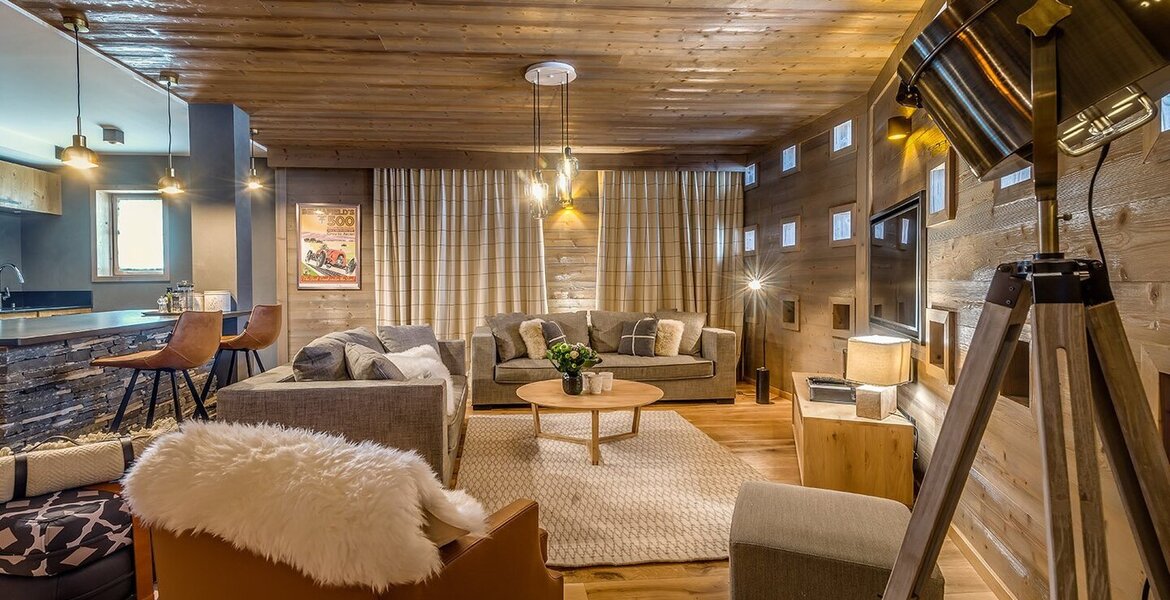 Fantastic apartment in Val d’Isère for rent with 4 bedrooms 