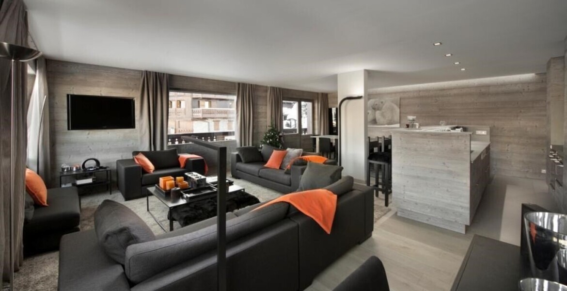Ski-in/Ski-out Apartment in Courchevel 1850