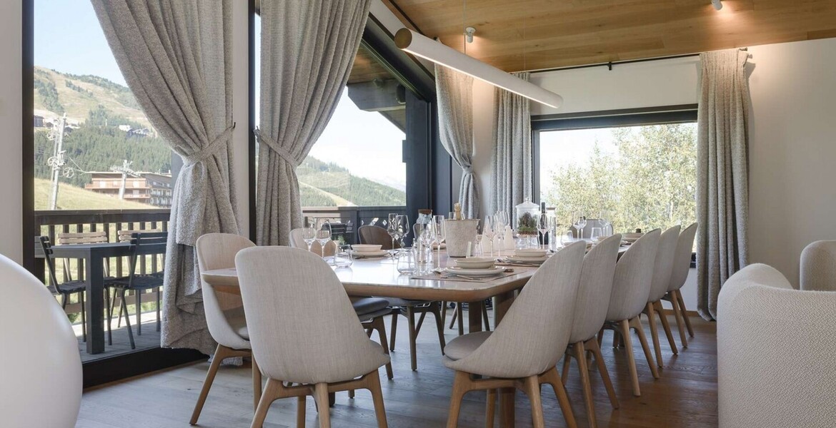 Chalet 410 m² - Courchevel 1650 - 12 people - skis on