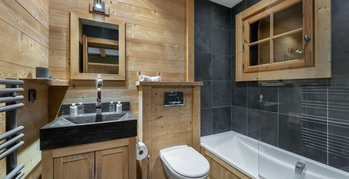 Chalet for rent in Courchevel 1550 Village with 5 bedrooms