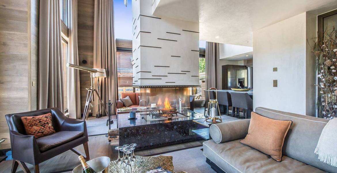 Luxury chalet for rent in Courchevel 1850 with 687 sqm 