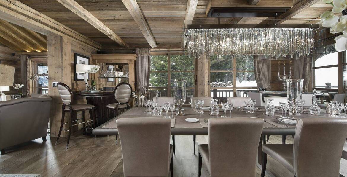Iconic chalet for rent in Courchevel 1850 Cospillot with 709