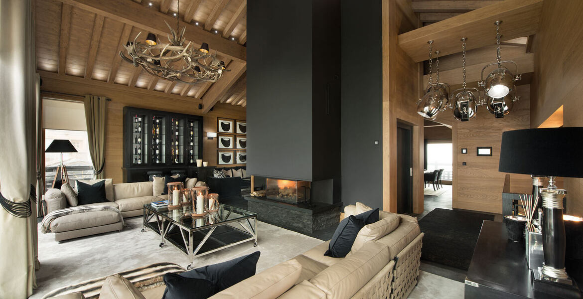 THE CHALET IN COURCHEVEL 1850, BELLECÔTE  WITH 1672 SQM