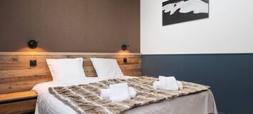 Very nice contemporary style duplex apartment in Courchevel 