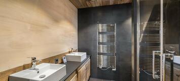 Chalet for rent in Méribel Village with 5 bedrooms and 170sq