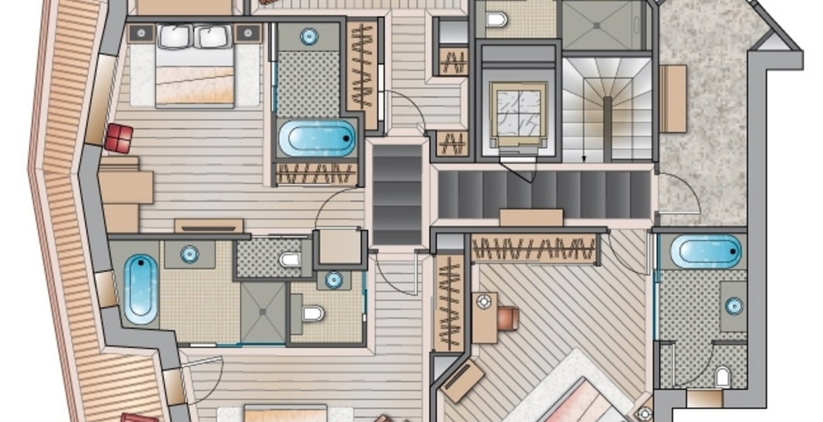 Chalet in Courchevel 1850 Cospillot with 500 sqm