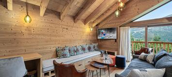 For rental chalet in Méribel with 195 sqm and 5 bedrooms