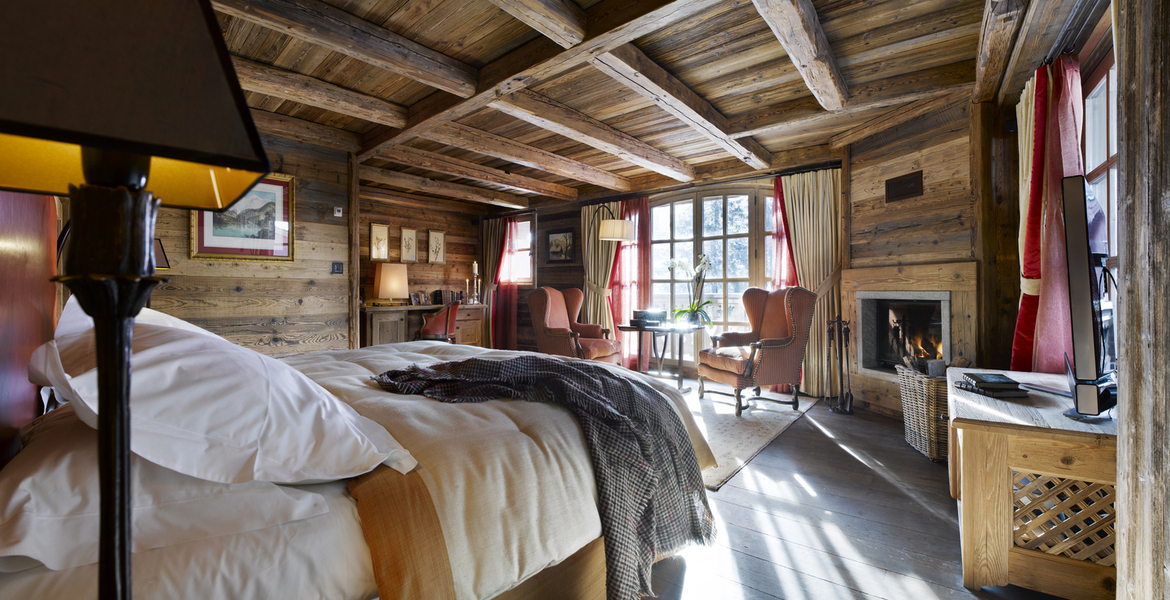 Chalet for rent with 1000 sqm for 15 people with 9 bedrooms 