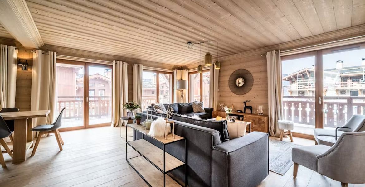 Apartment duplex for rent in Courchevel Moriond