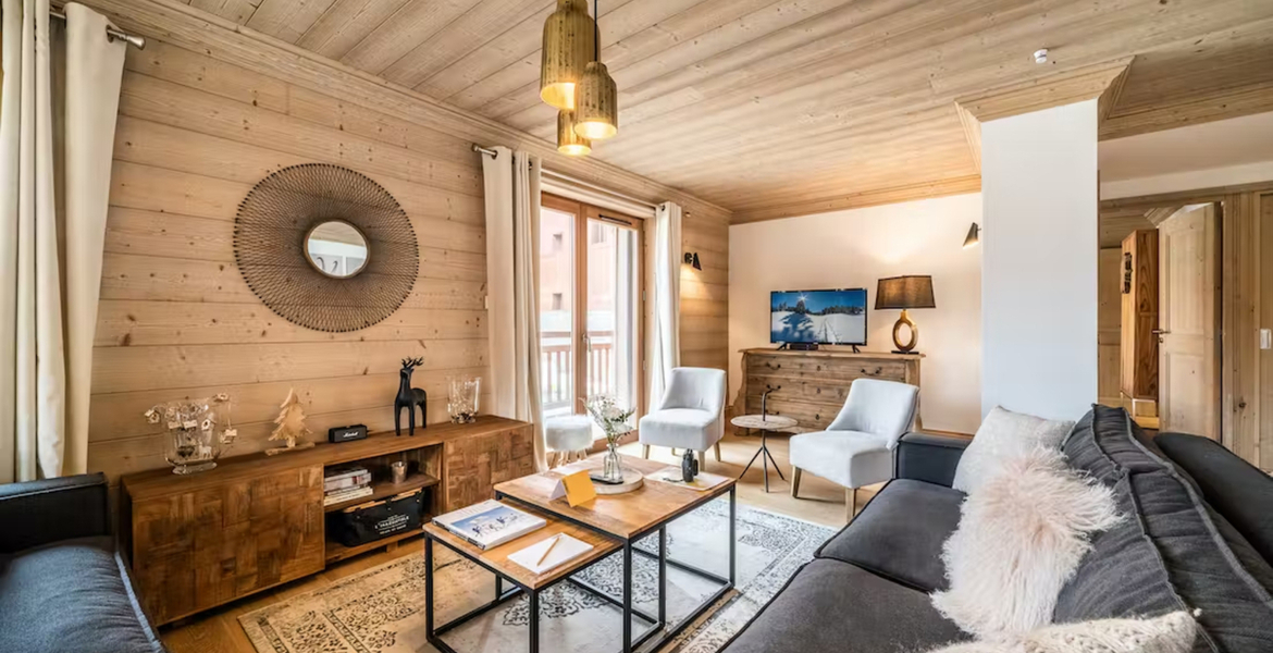 Apartment duplex for rent in Courchevel Moriond