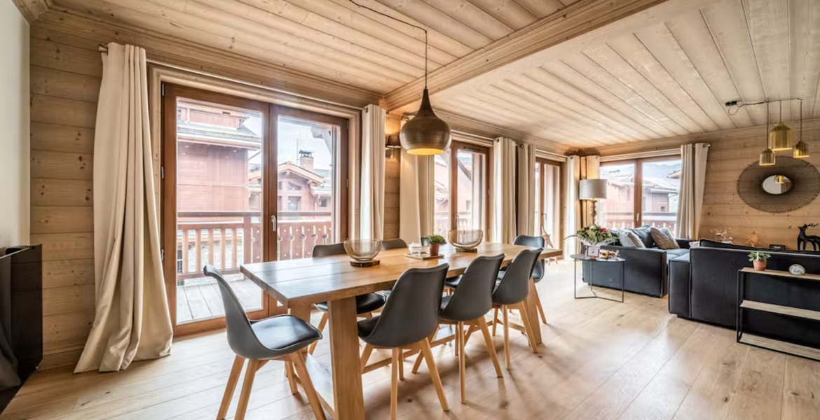Apartment duplex for rent in Courchevel Moriond