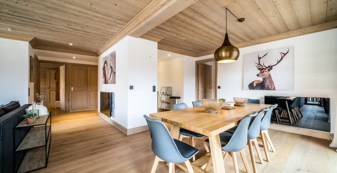 Apartment duplex for rent in Courchevel Moriond