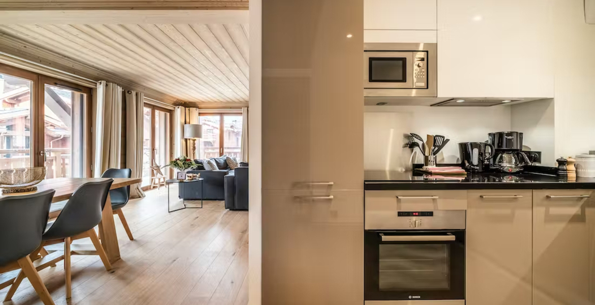 Apartment duplex for rent in Courchevel Moriond
