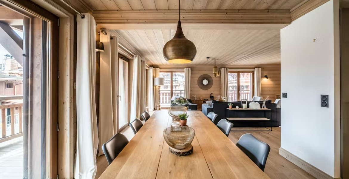 Apartment duplex for rent in Courchevel Moriond