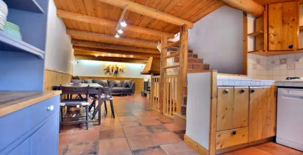 Courchevel / Les 3 Vallées. Encantadora casa de pueblo orien