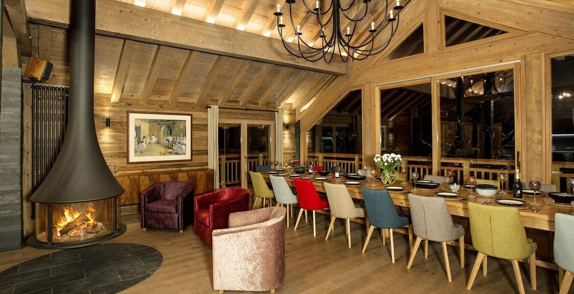 Set in its own secluded orchards, with breath-taking views 
