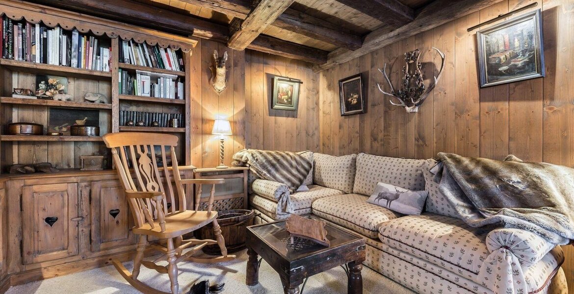 The chalet is situated in the neighbourhood of Musillon