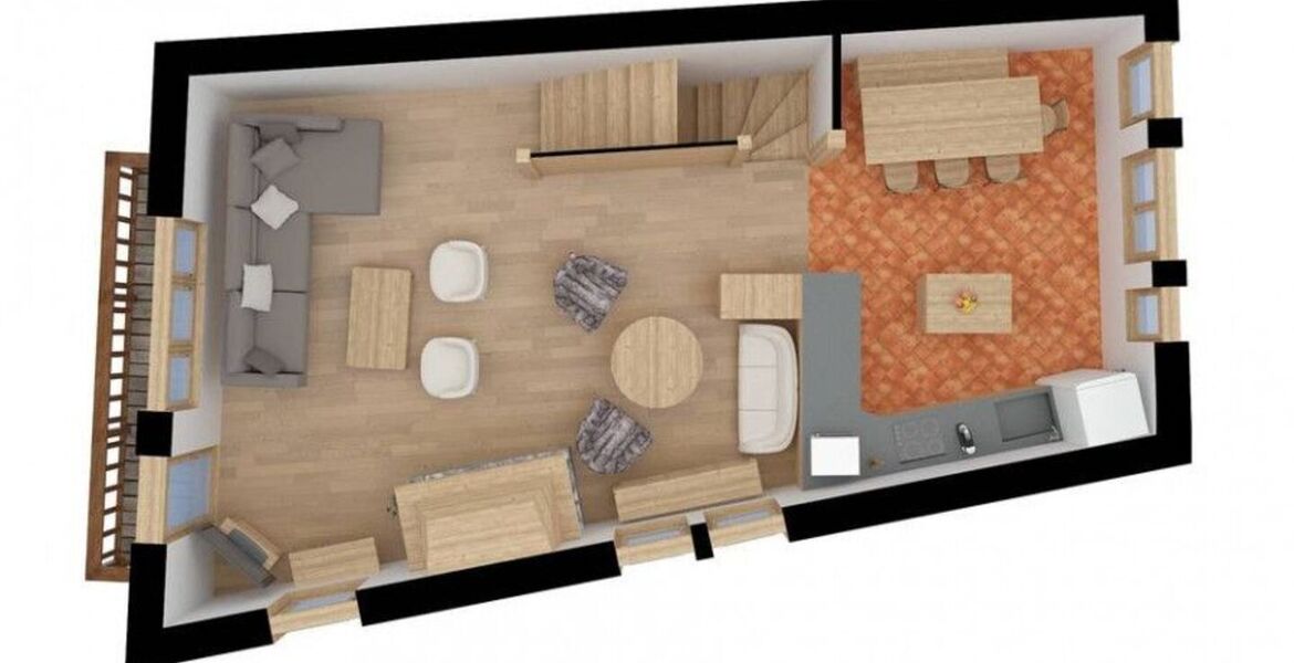 Chalet for rent in Méribel Raffort