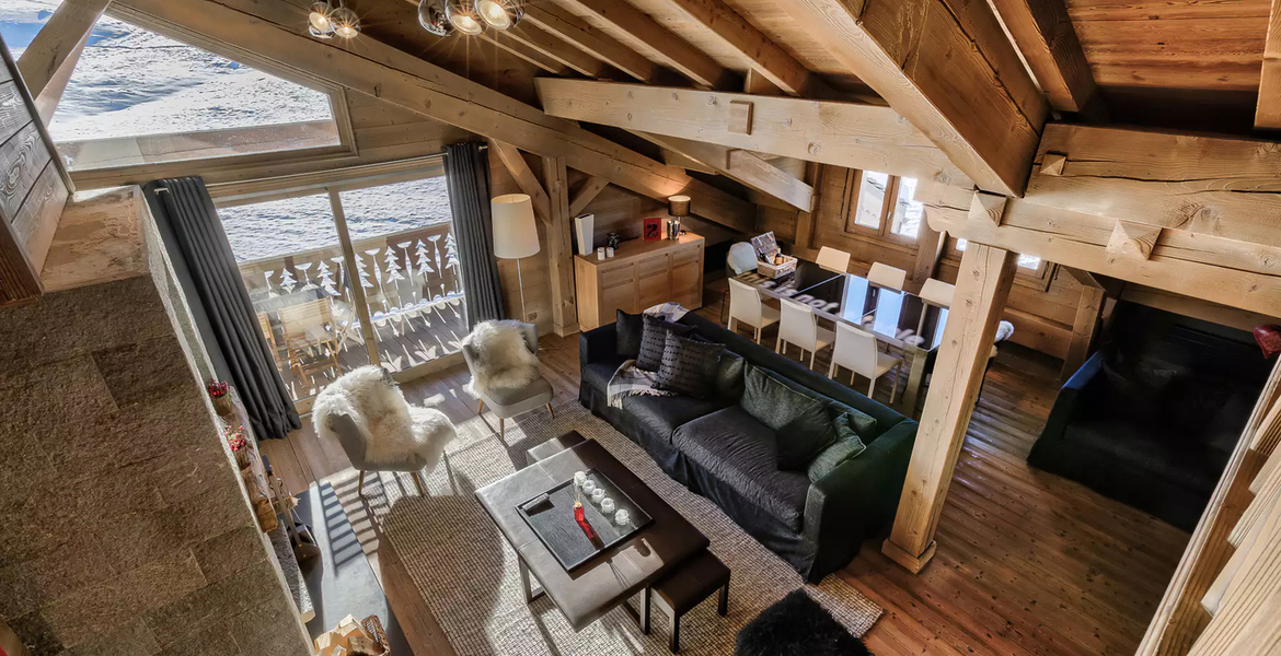 Duplex in Belvédère, Courchevel 1650 for rent for 8 Guests 
