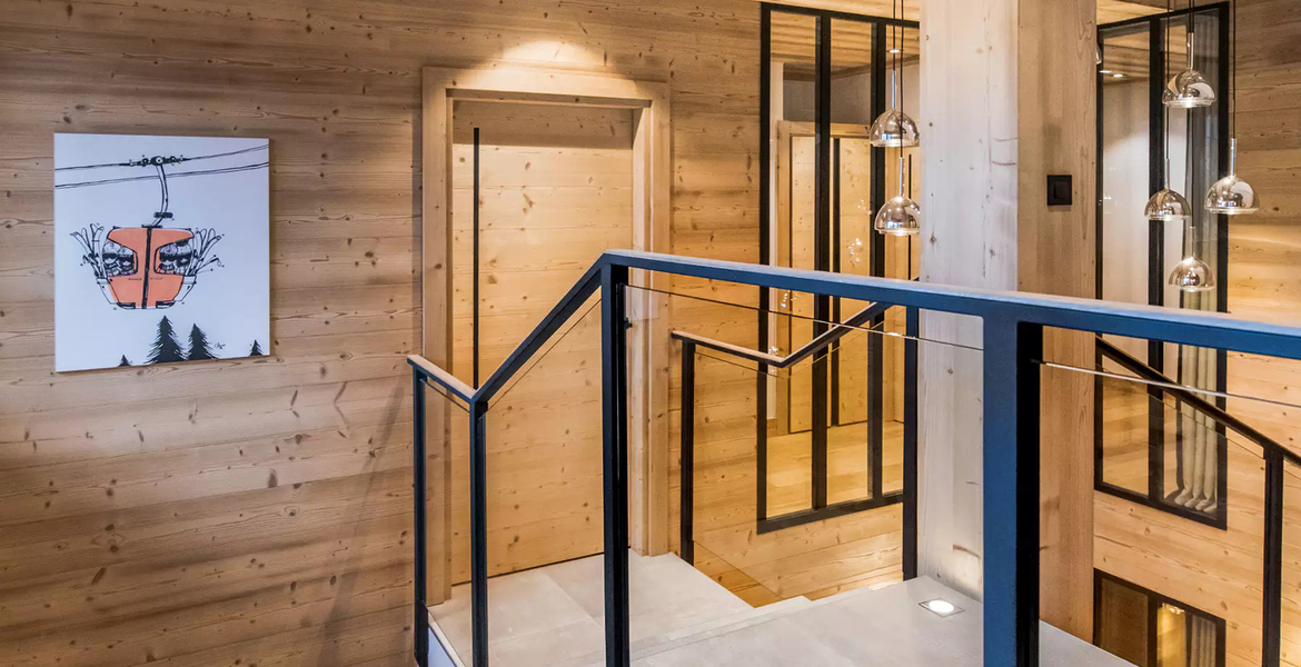 Chalet ideally located in the ski resort of Meribel