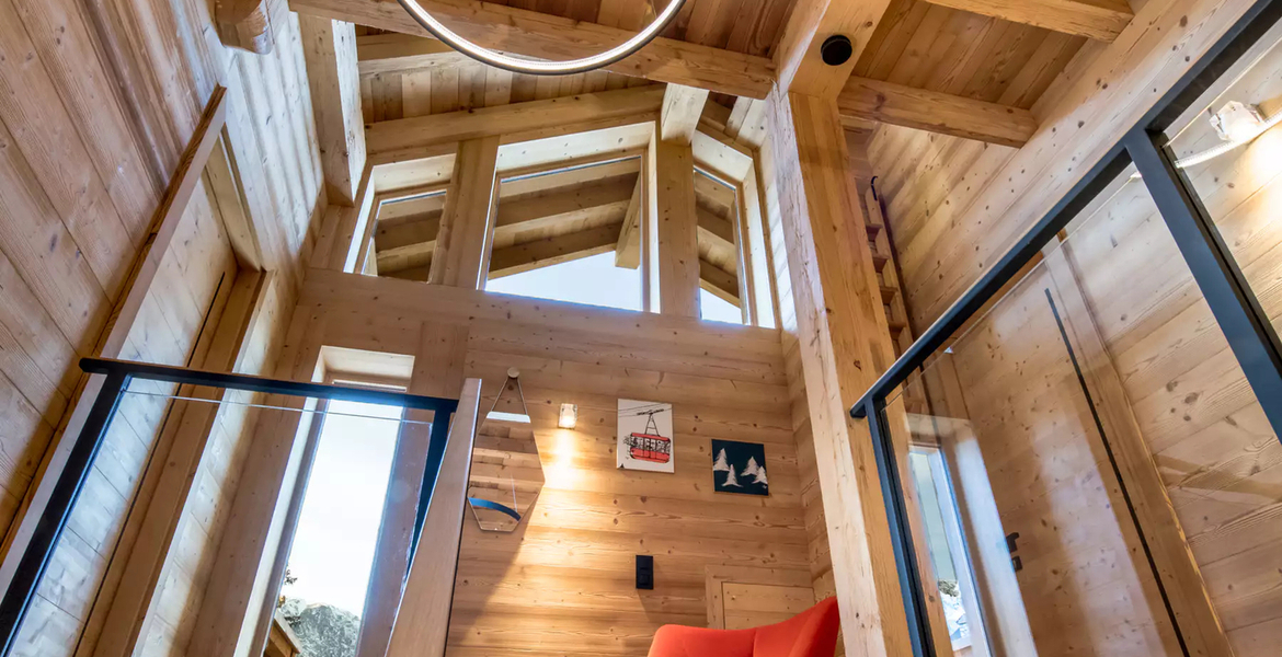 Chalet ideally located in the ski resort of Meribel