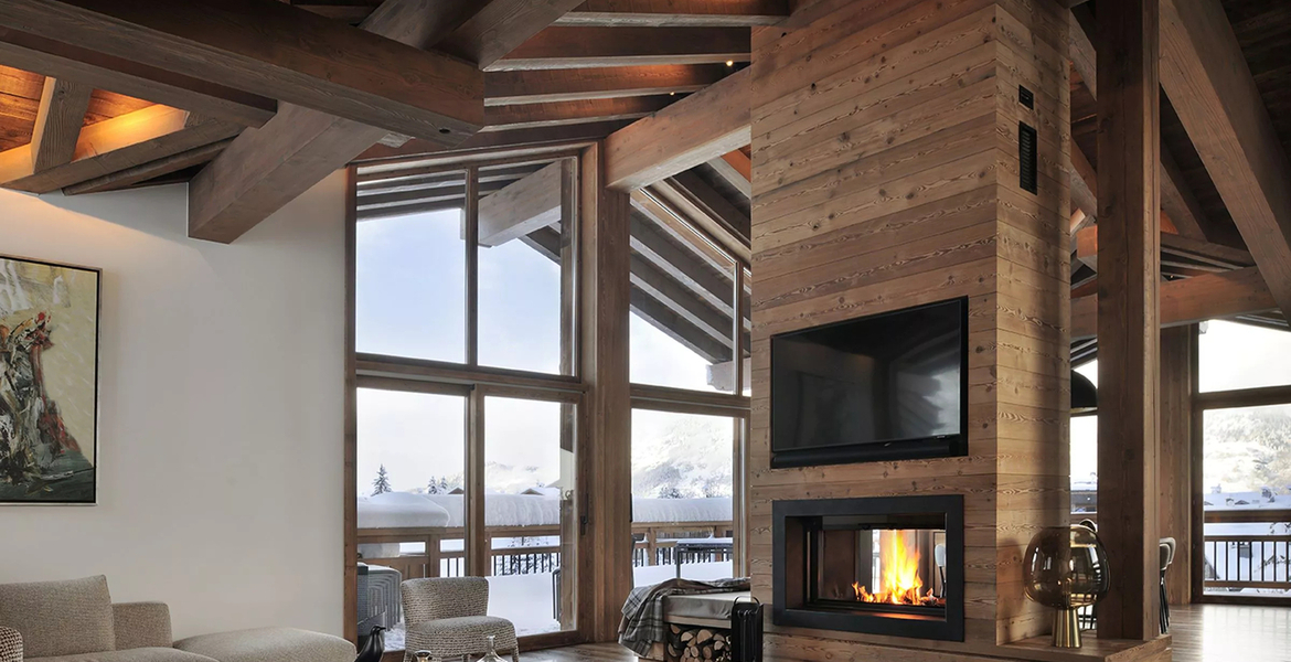 Chalet Le Praz, Courchevel 12 travellers - 6 bedrooms 